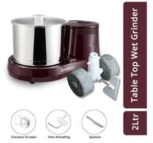 Load image into Gallery viewer, Sdpmart Table Top Wet Grinder - 2 Lit