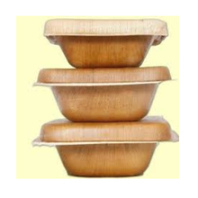 Load image into Gallery viewer, SDPmart Premium Leaf Plates - Take Away 750ml - 25 Nos