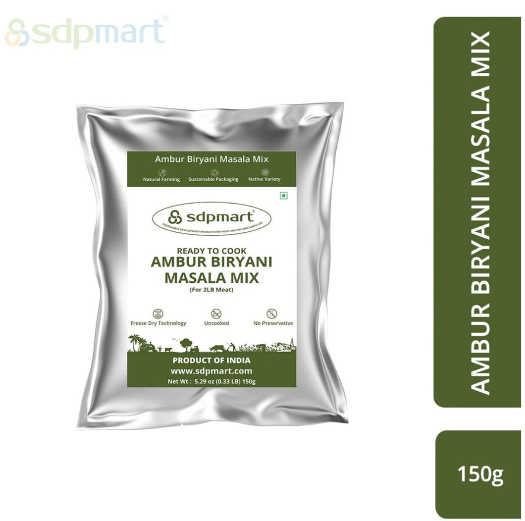 SDPMart Ambur Biryani Masala Mix for 2LB Meat