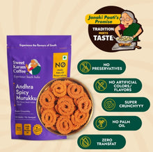 Load image into Gallery viewer, SKC Andhra Spicy Murukku - 180g
