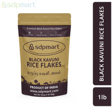 Load image into Gallery viewer, BLACK KAVUNI RICE FLAKES - 1LB
