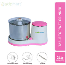 Load image into Gallery viewer, SDPMART CLASSIC TABLE TOP WET GRINDER - 2 Ltrs
