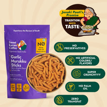 Load image into Gallery viewer, SKC Garlic Murukku Sticks - 180g
