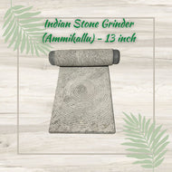 Indian Stone Grinder (Ammikallu) - 13 inch (Pre-Order Required)
