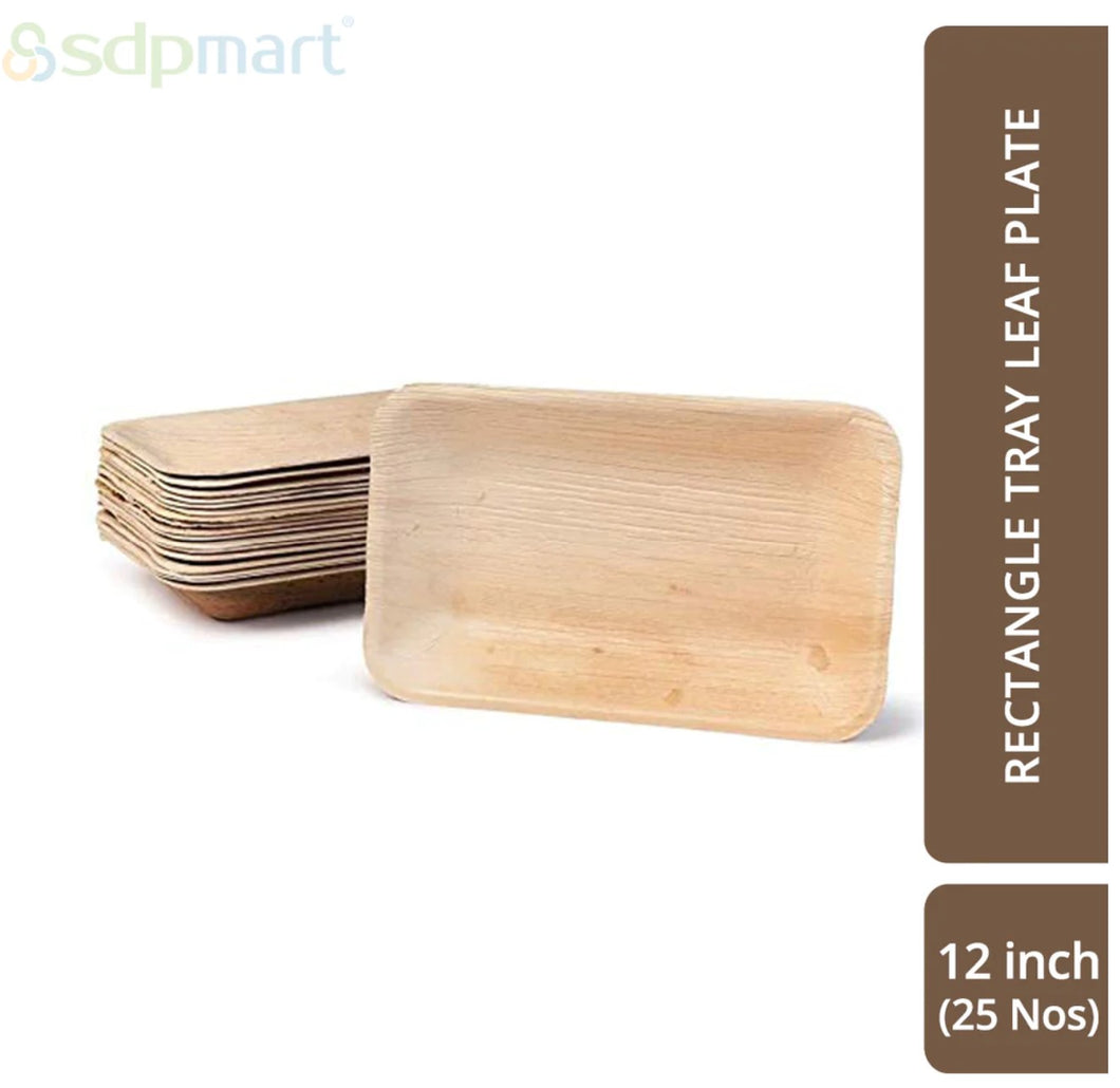 SDPMart Premium Leaf Plates - 12x10