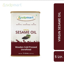 Load image into Gallery viewer, SDPMart Premium Virgin Sesame Oil 5Ltr
