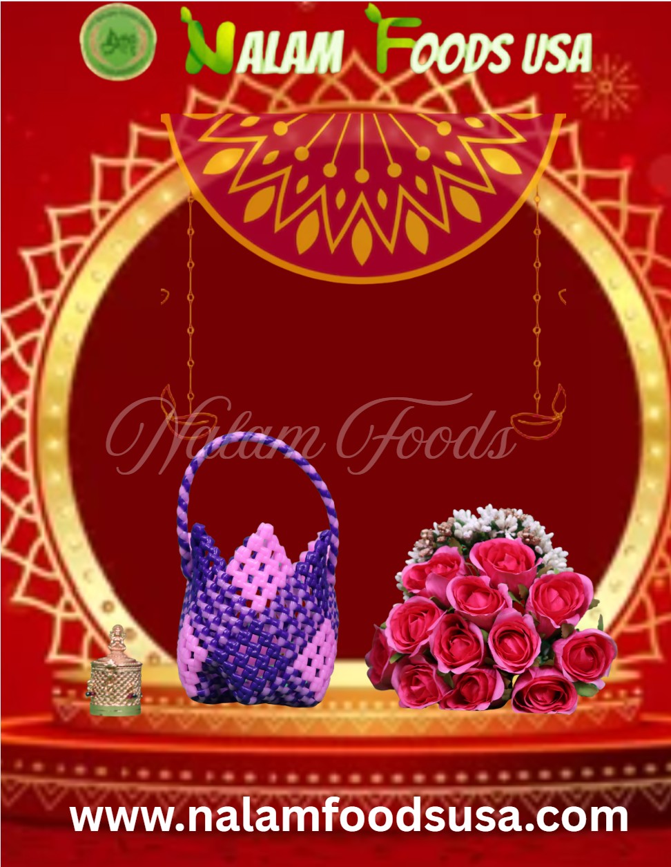 Wire Basket (Tulip Model Koodai)