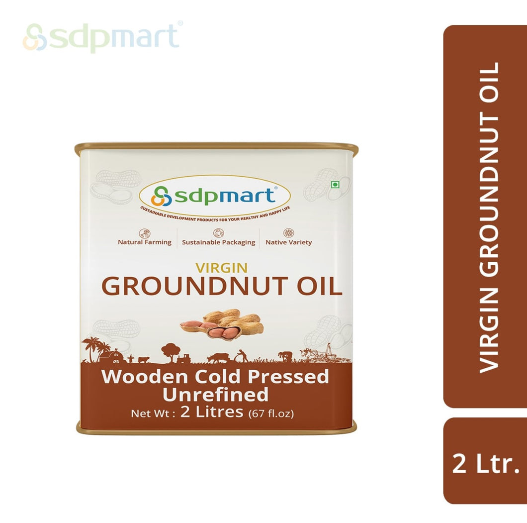 SDPMart Premium Virgin Peanut Oil 2Ltr