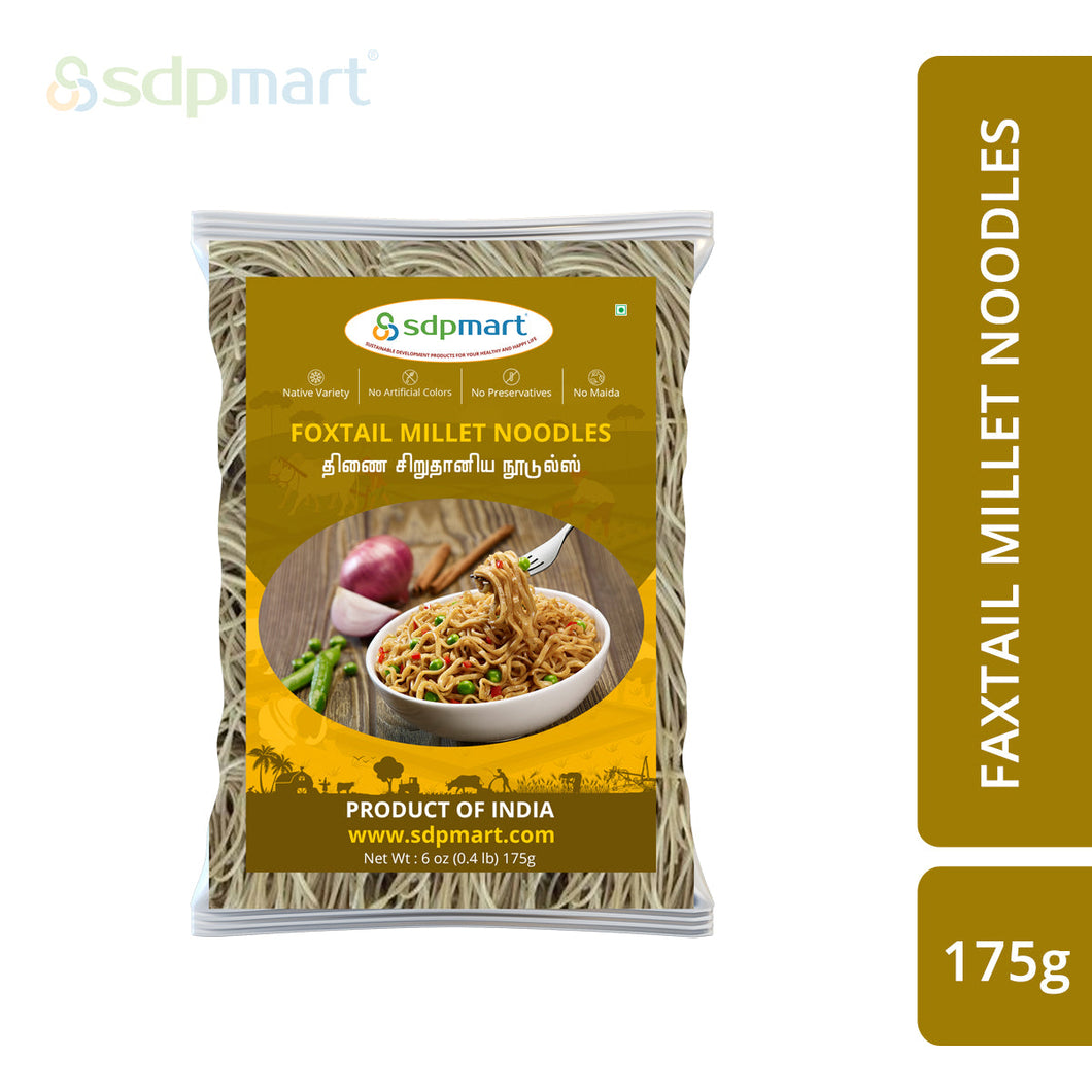 SDPMart FoxTail Millet Noodles 175g - SDPMart