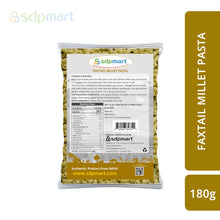 Load image into Gallery viewer, SDPMart FoxTail Millet Pastas 180g - SDPMart

